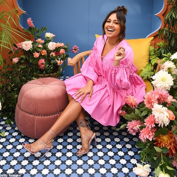 Aje Overture Gathered Smock Puff Sleeve Mini Dress Size 10 US - Picture 2 of 11